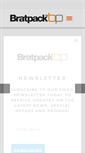 Mobile Screenshot of bratpackstore.com
