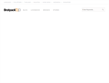 Tablet Screenshot of bratpackstore.com